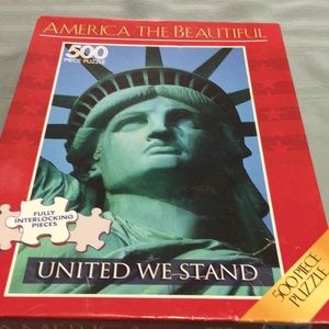Statue of Liberty Puzzle NEW 500Pc United We stand